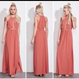 Ali & Jay Gazing at the Observatory cutout dress